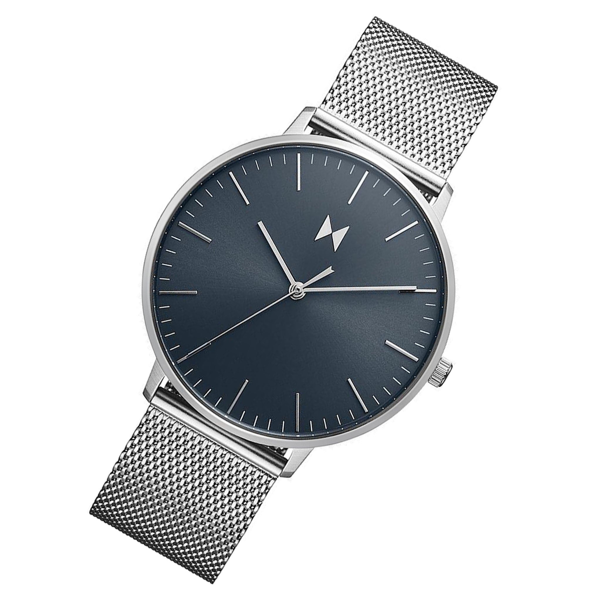 MVMT Legacy Silver Mesh Men's Watch - 28000089D