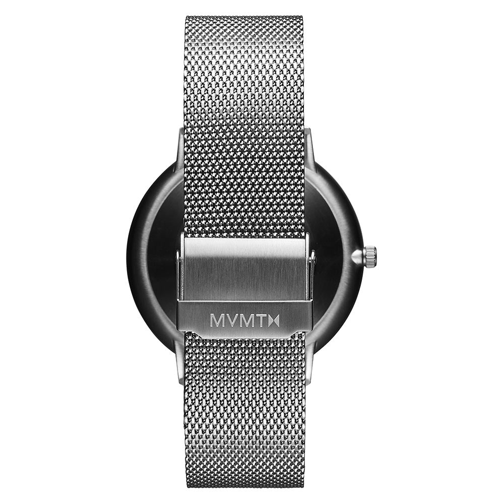 MVMT Legacy Silver Mesh Men's Watch - 28000089D