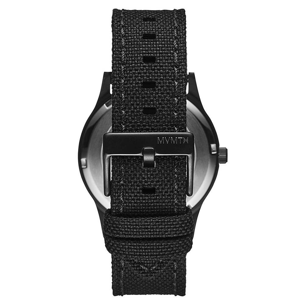 MVMT Field 41 MM Fabric Band Black Dial Men's Watch - 28000111D