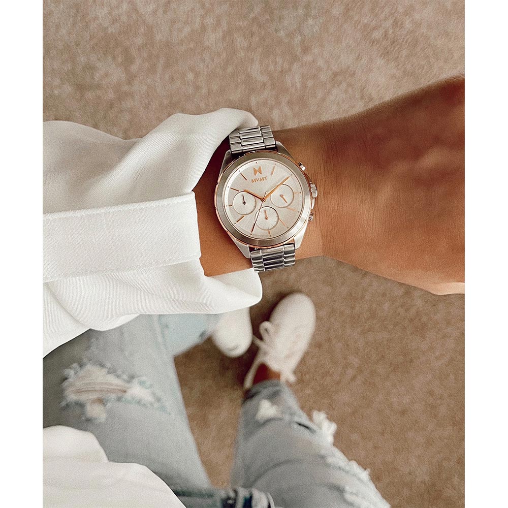 MVMT Sport Luxe Stainless Steel Women's Chrono Watch - 28000127D