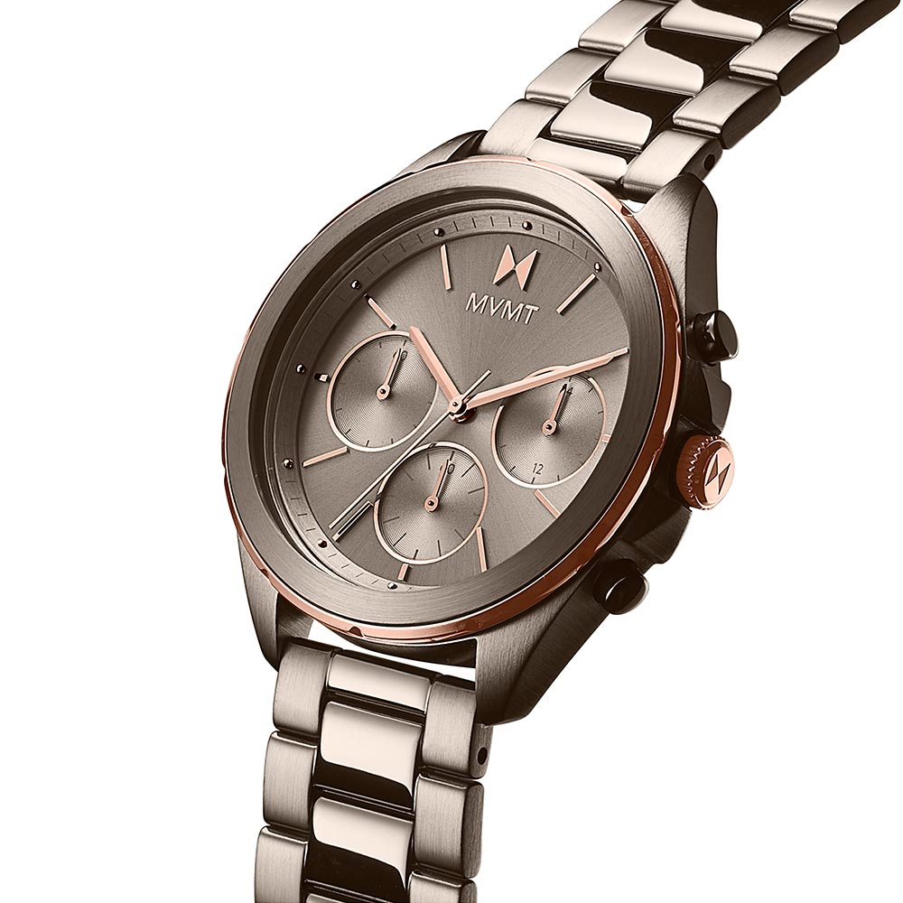 MVMT Sport Luxe Taupe Steel Women's Chrono Watch  28000130D