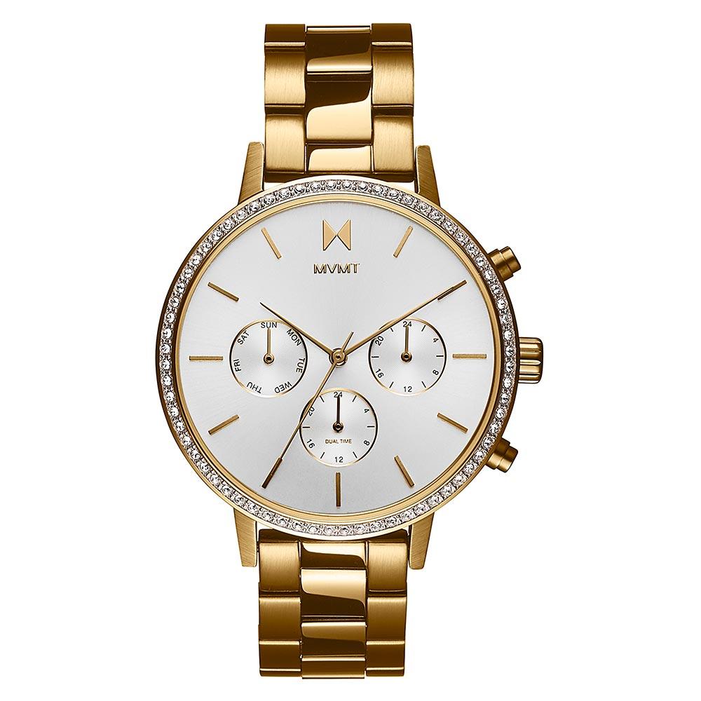 MVMT Crystal Nova Gold Steel Women's Multi-function Watch - 28000134D