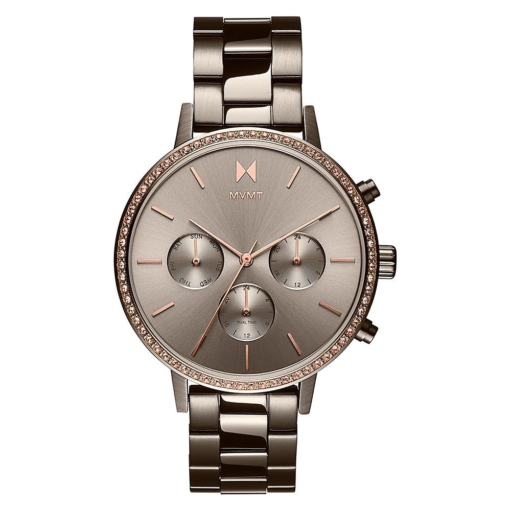 MVMT Crystal Nova Taupe Steel Women's Multi-function Watch - 28000136D