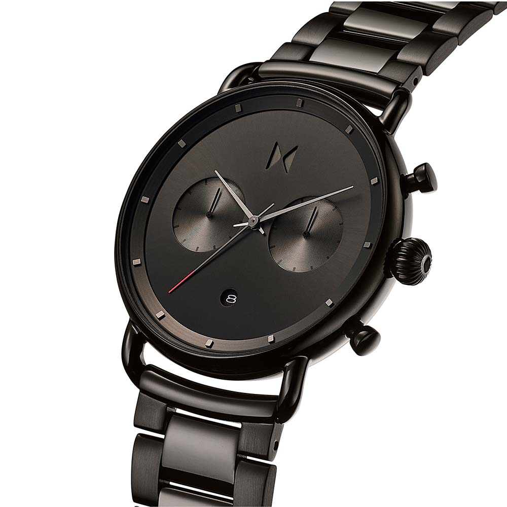 MVMT Blacktop 47 MM Steel Men's Chronograph Watch - 28000156D