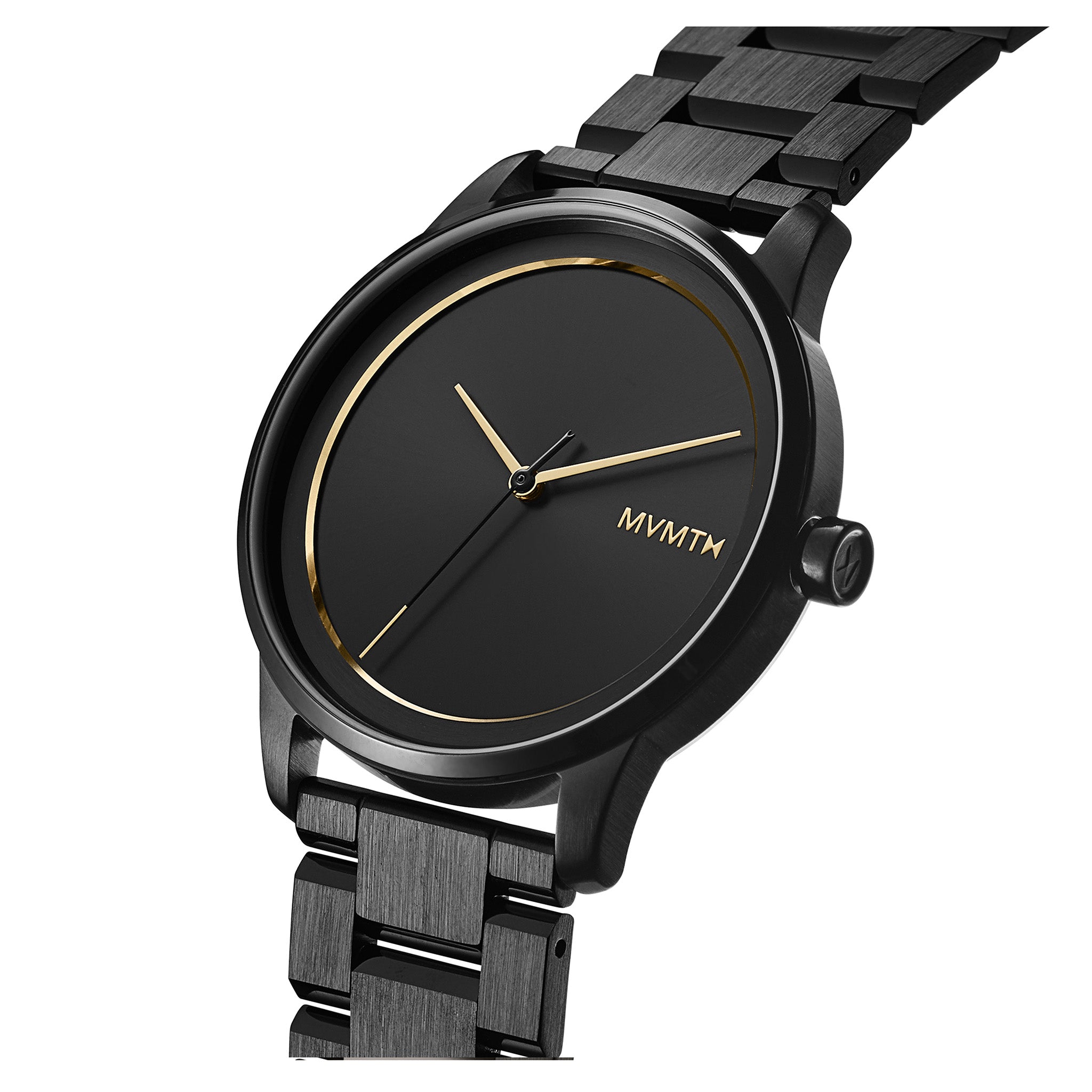 MVMT Profile Black Steel Unisex Watch - 28000181D