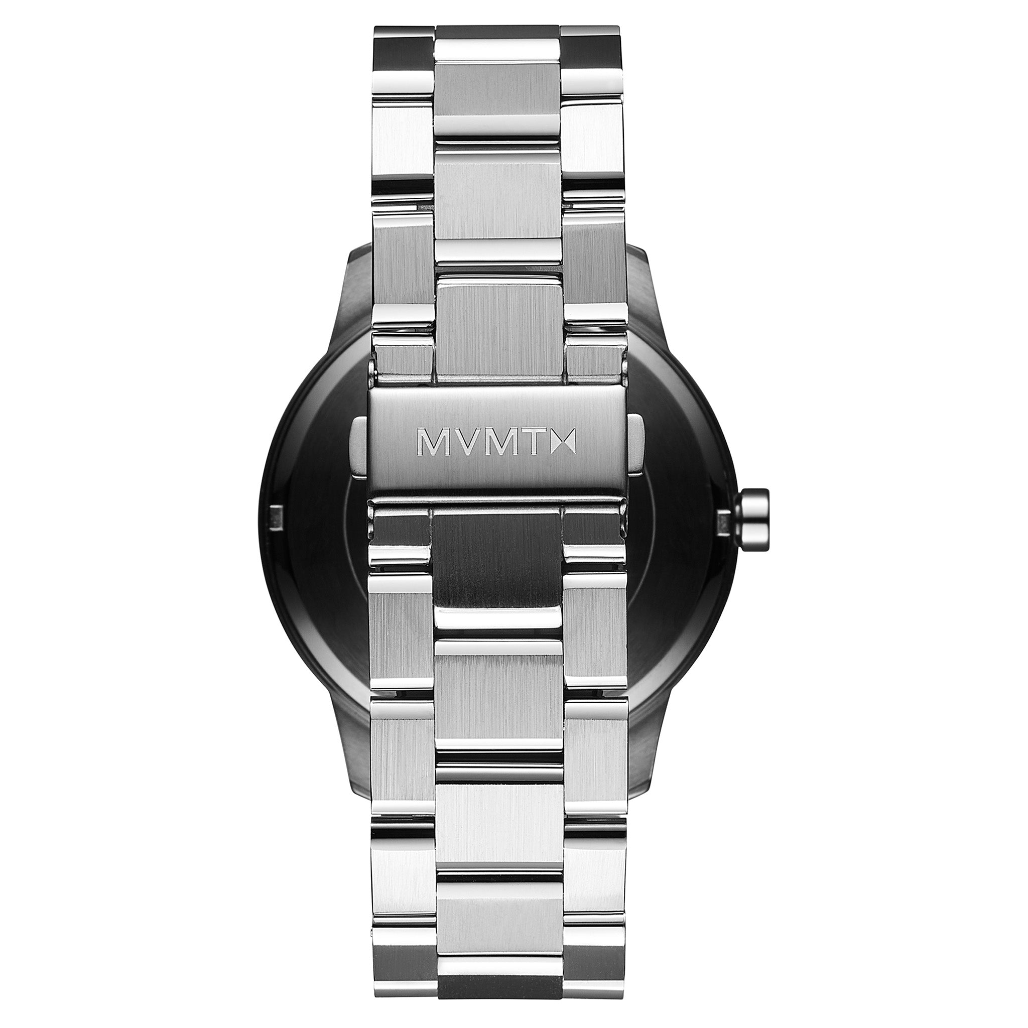 MVMT Profile Silver Steel Green Dial Unisex Watch - 28000184D