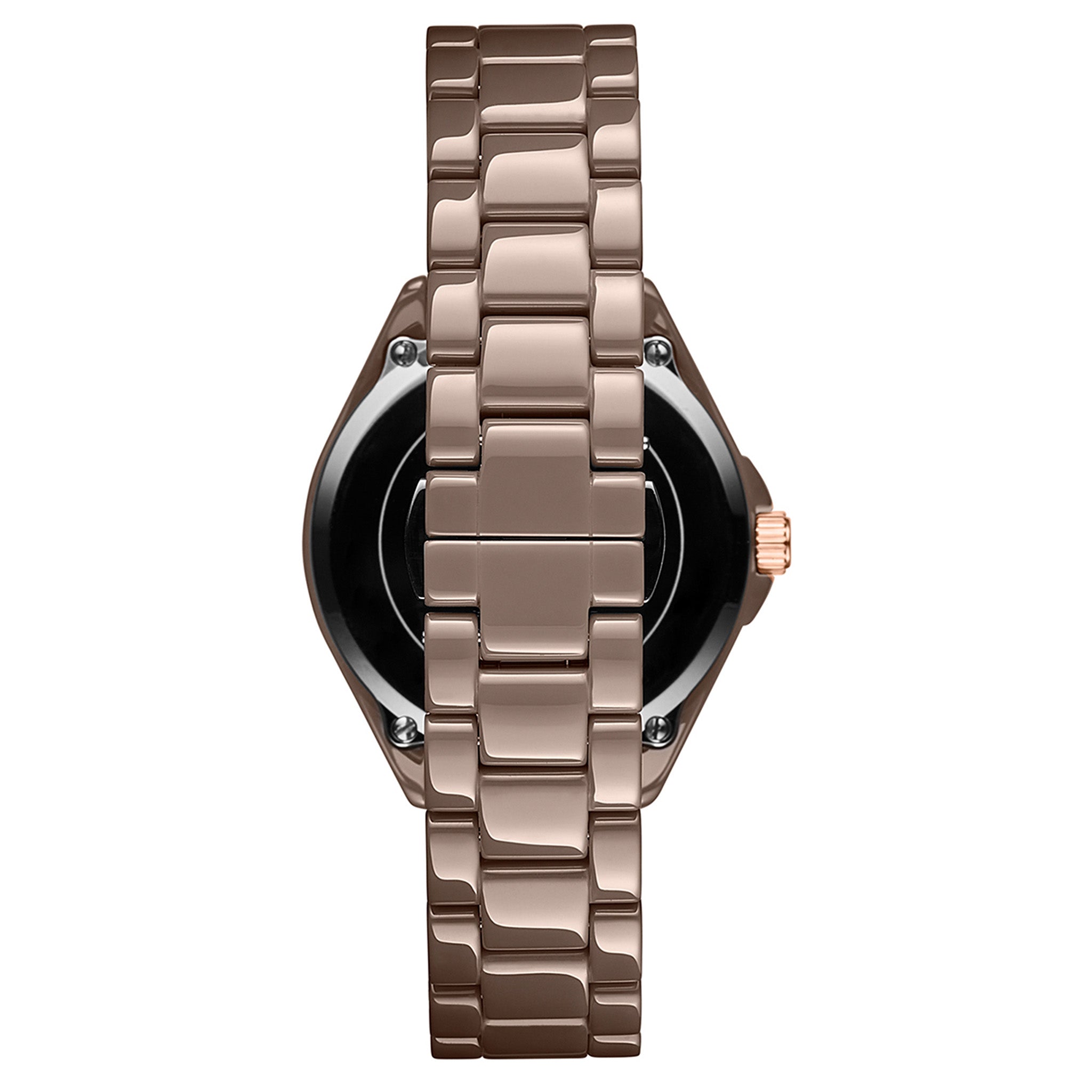 MVMT Coronada Ceramic Band Taupe Dial Women's Watch - 28000201D