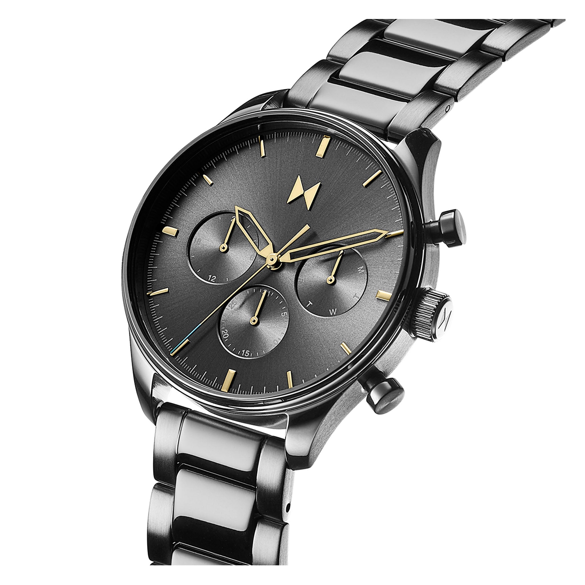 MVMT Gunmetal Steel Grey Dial Multi-function Men's Watch - 28000231D