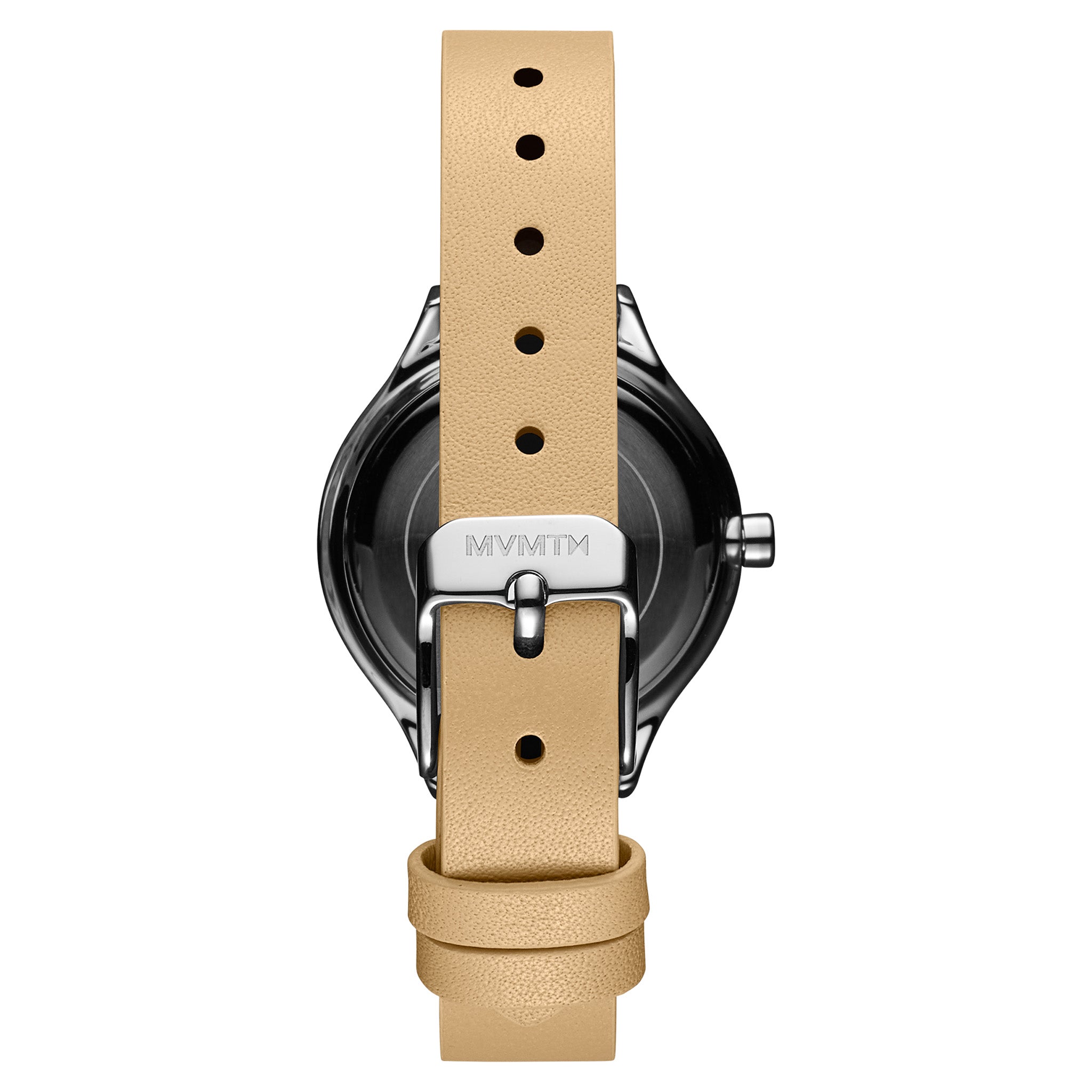 MVMT Camel Leather White Dial Women's Watch - 28000279D