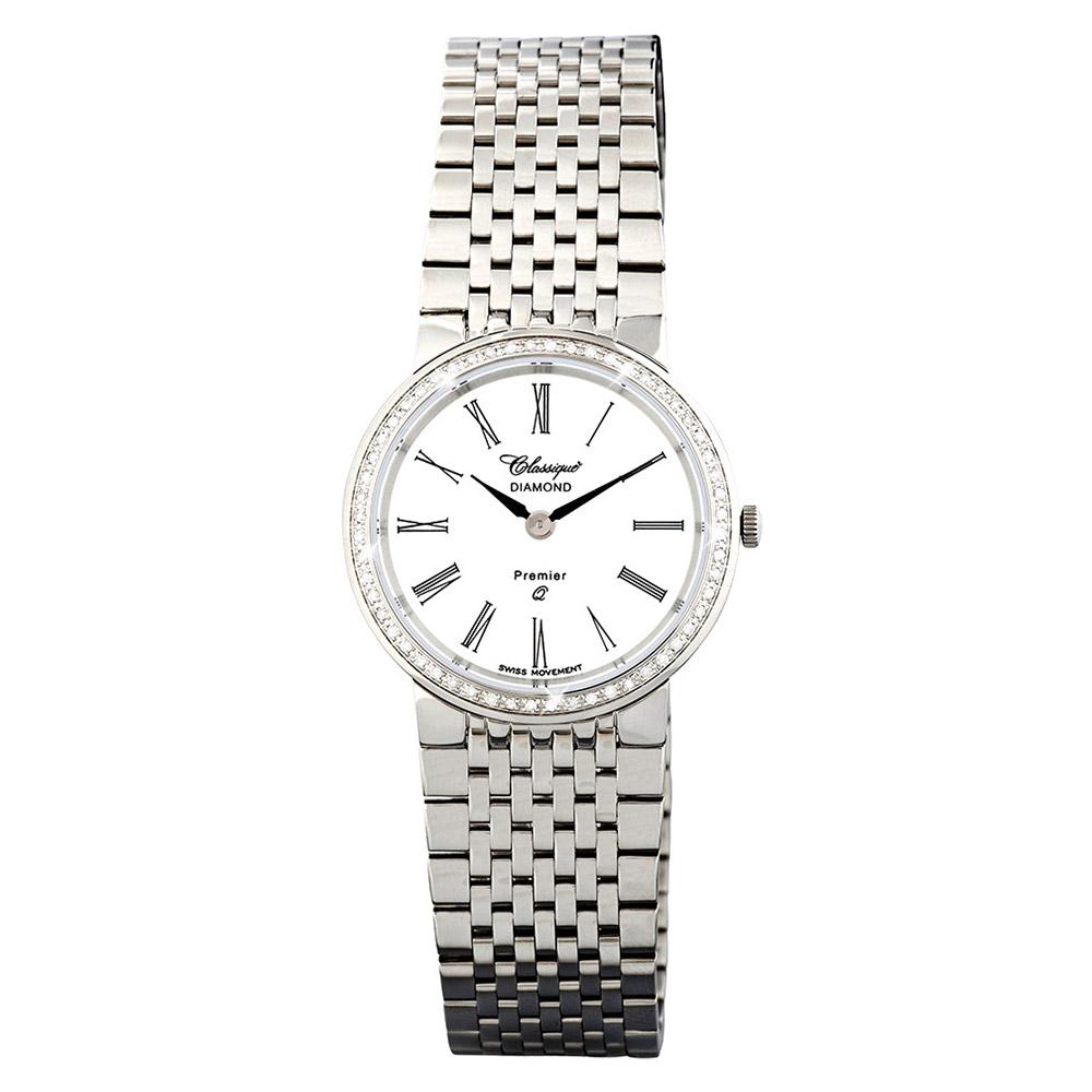 Classique Diamonds Premier Stainless Steel Ladies Swiss Watch 28140w