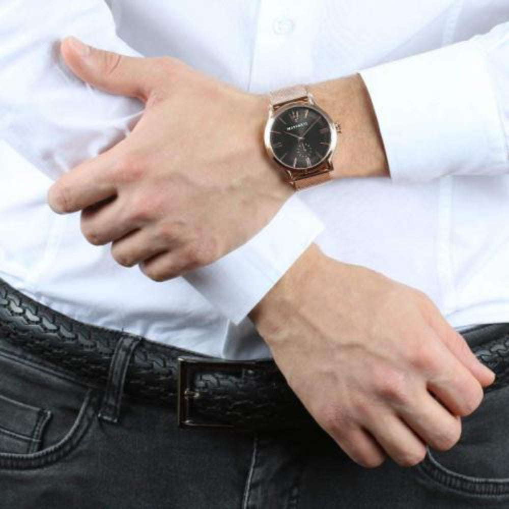 Maserati Epoca Men's Steel Mesh Watch - R8853118004