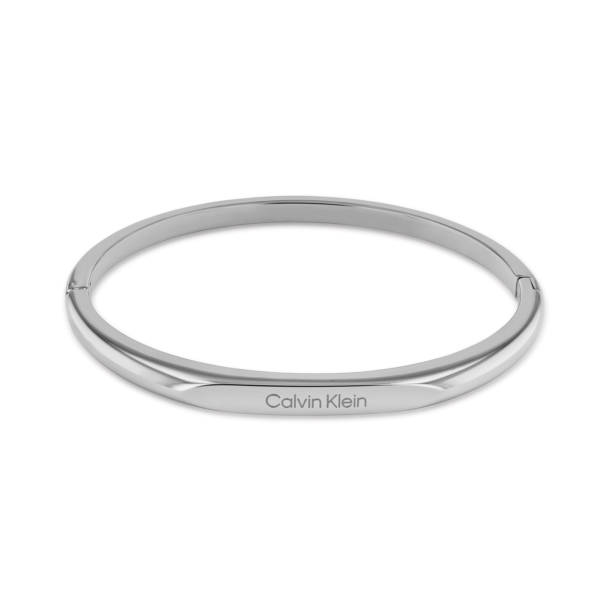 Calvin Klein Jewellery Stainless Steel Women's Hinge Bangle - 35000045