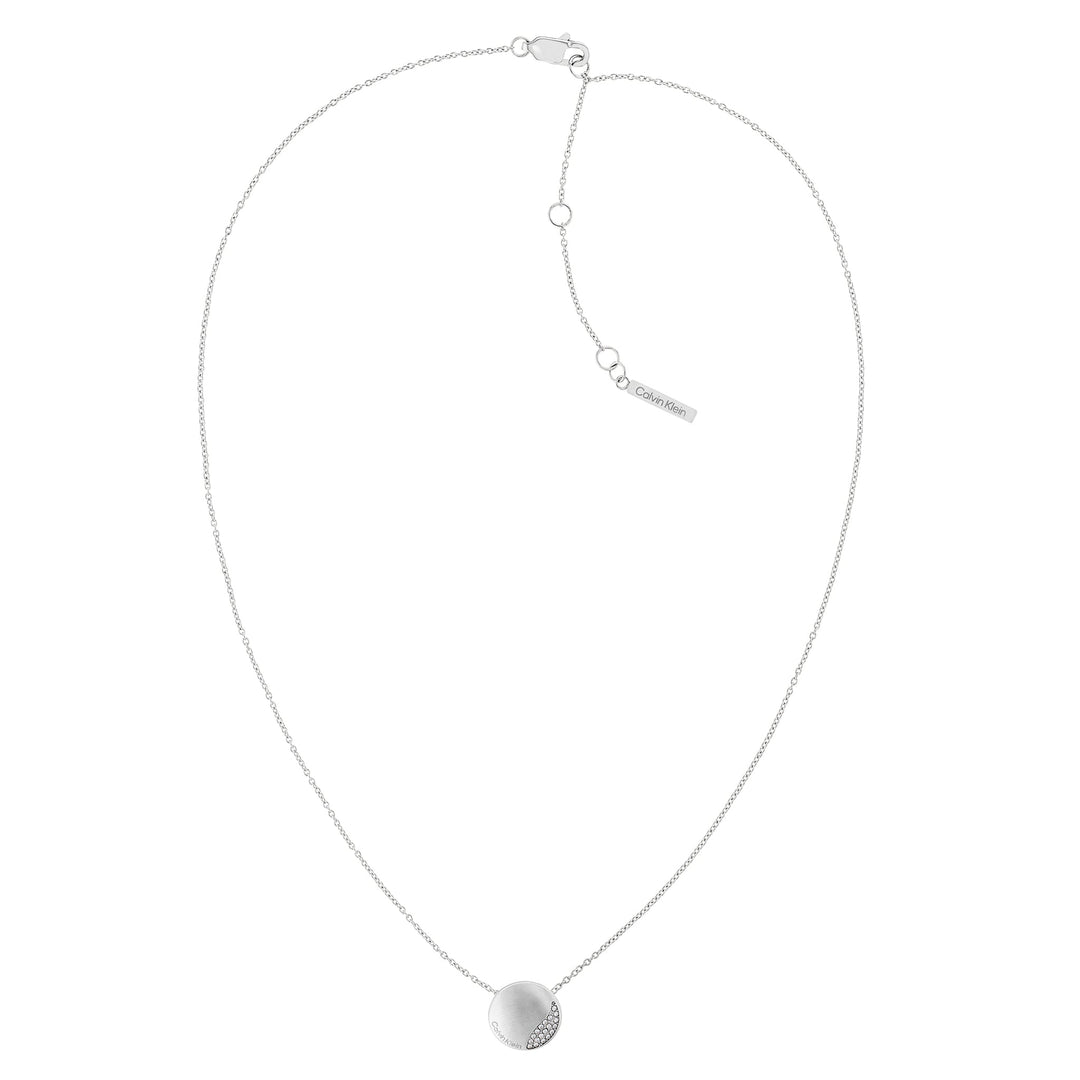 Calvin Klein Jewellery Stainless Steel with Crystal Women's Pendant Necklace - 35000143