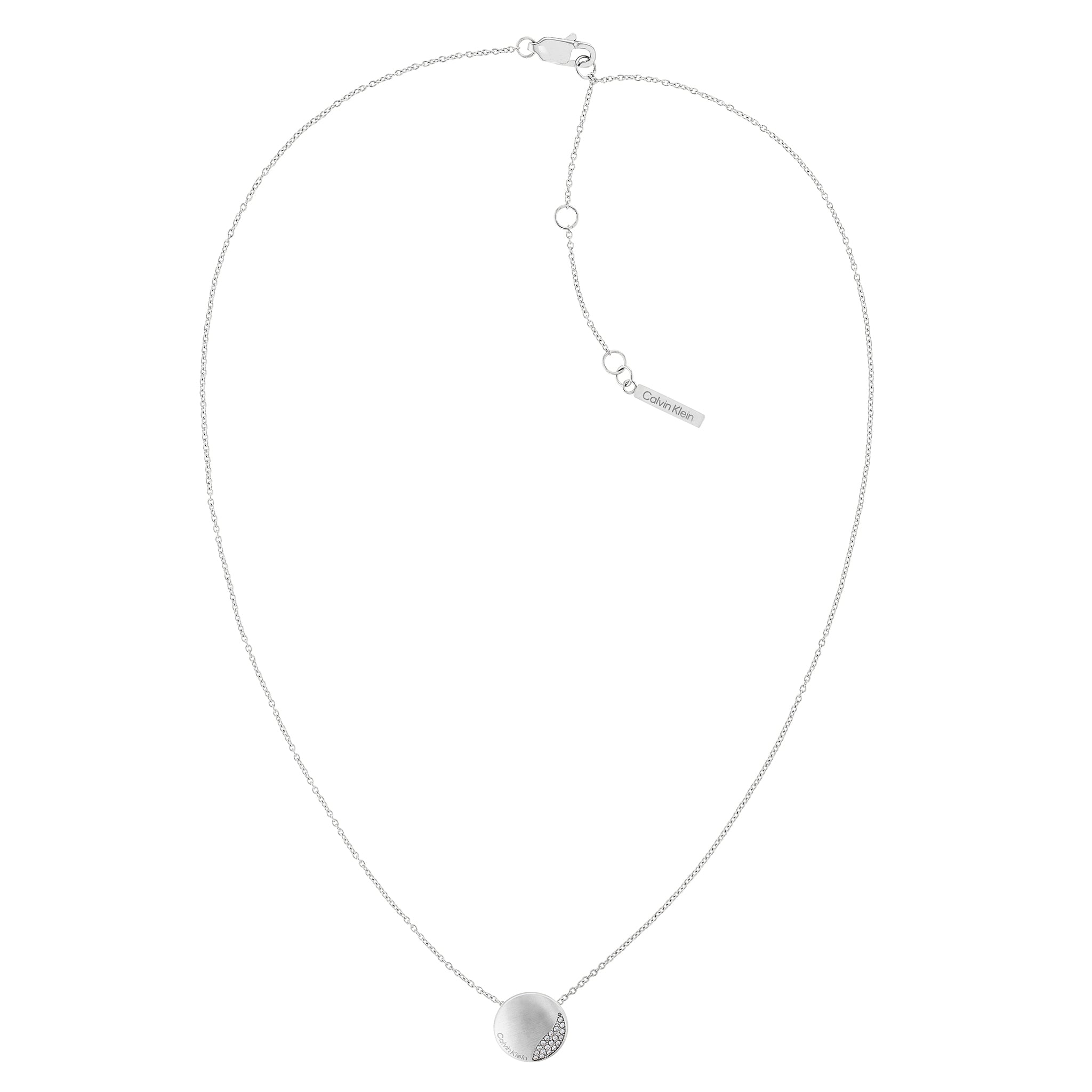 Calvin Klein Jewellery Stainless Steel with Crystal Women's Pendant Necklace - 35000143
