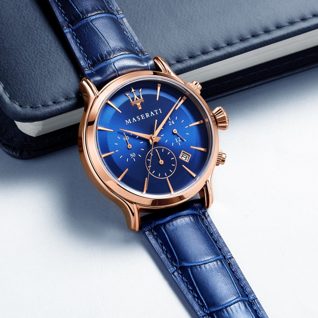 Maserati Epoca Men's Leather Watch - R8871618007