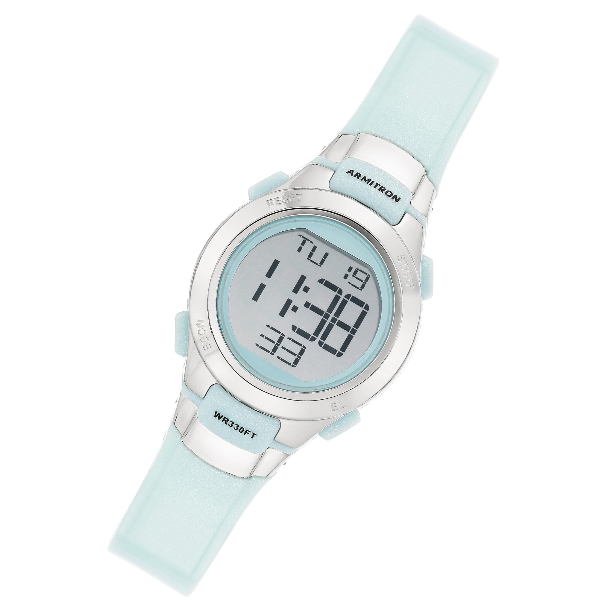 Armitron Mint Plastic Band Kids Digital Watch - 457012PMT
