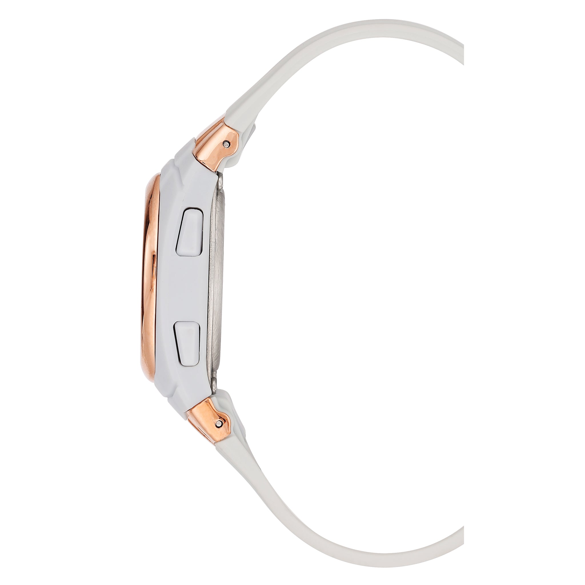 Armitron White Plastic Band Kids Digital Watch - 457034PBL