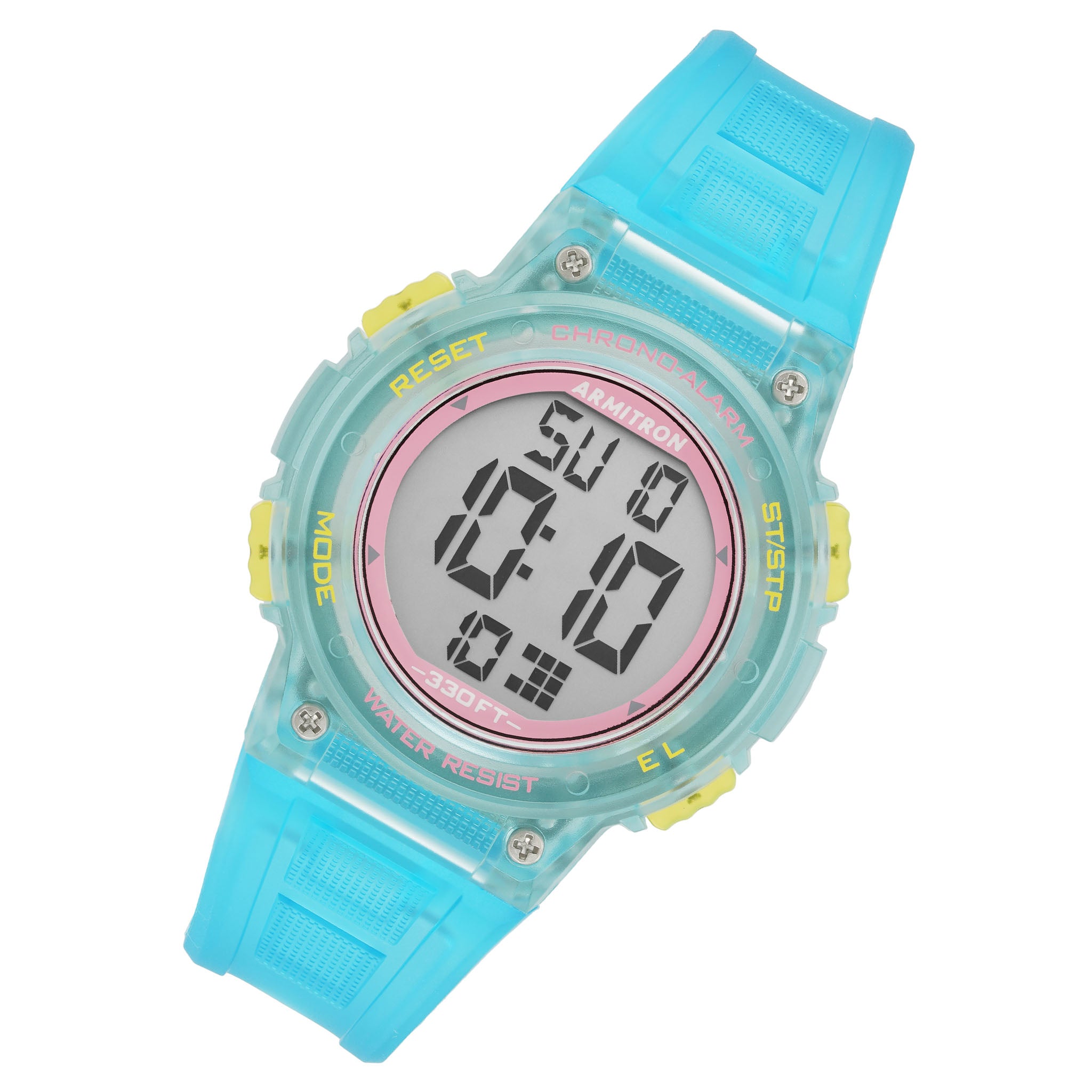 Armitron Blue Plastic Band Kids Digital Watch - 457086TGB