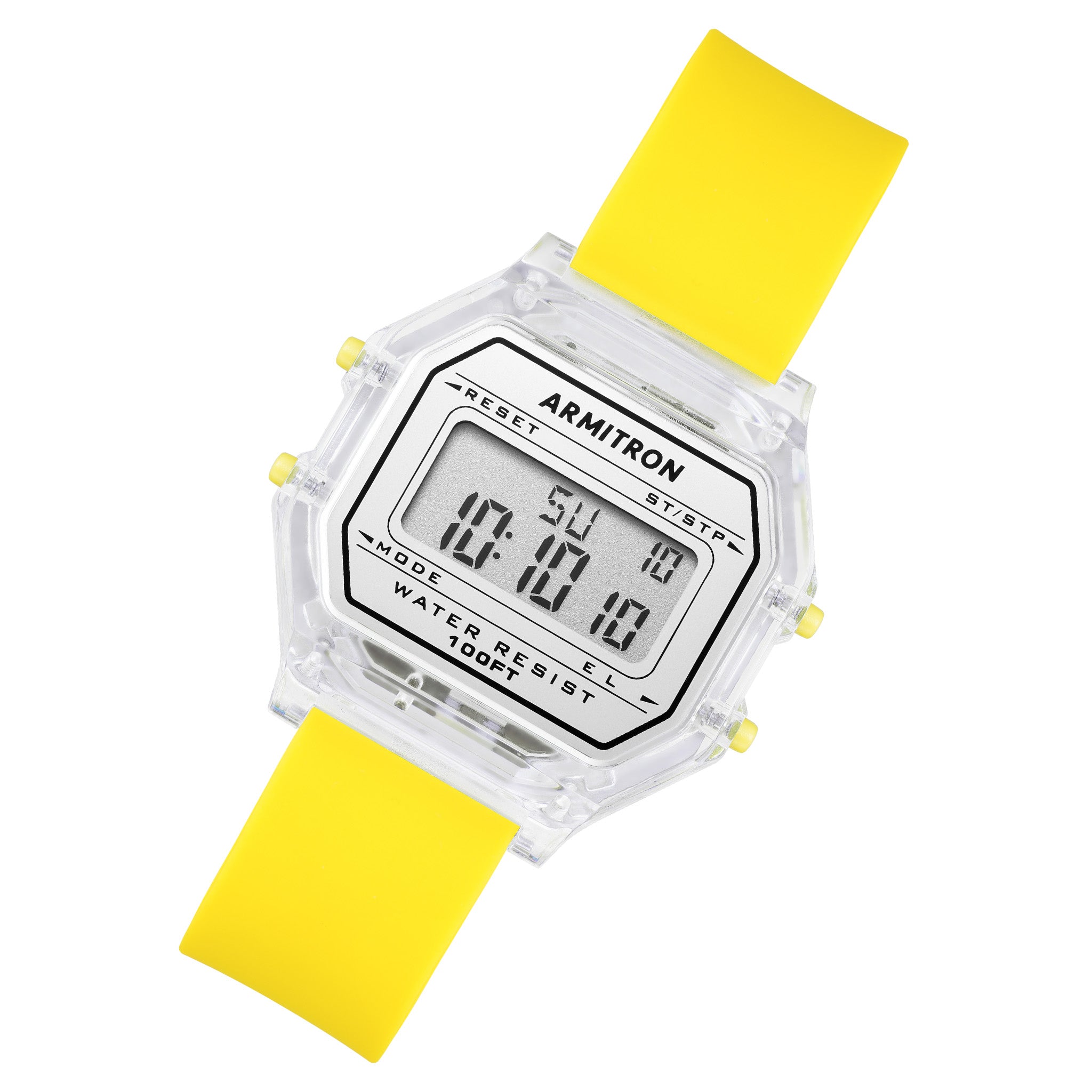 Armitron Yellow Silicone Band Kids Digital Watch - 457137YLW