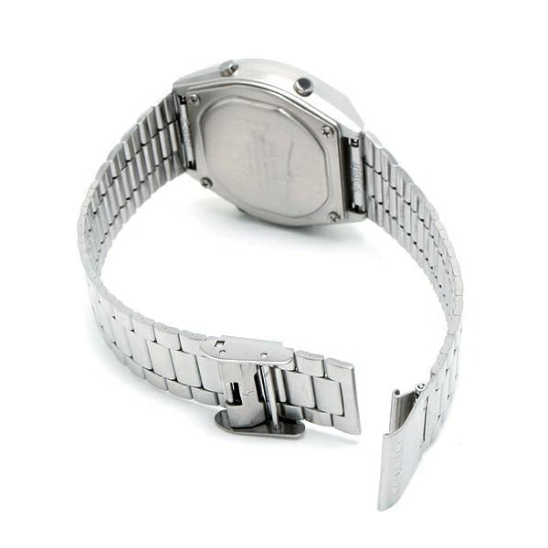 Casio Classic 39mm Silver Steel Digital Men's Watch - B640WD-1A