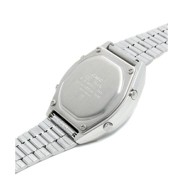 Casio Classic 39mm Silver Steel Digital Men's Watch - B640WD-1A