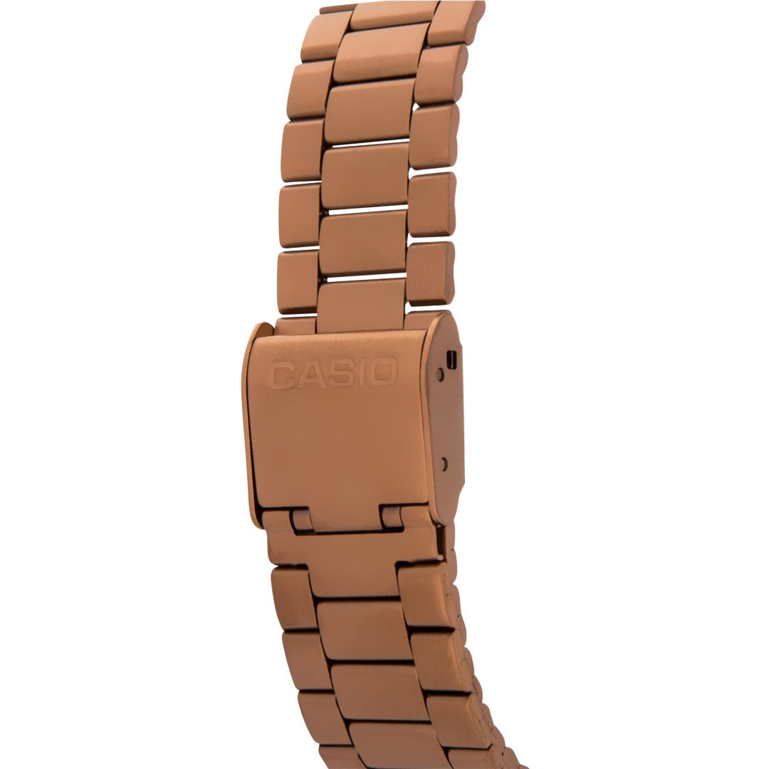 Casio Classic Rose Gold Steel Digital Unisex Watch - B640WC-5A