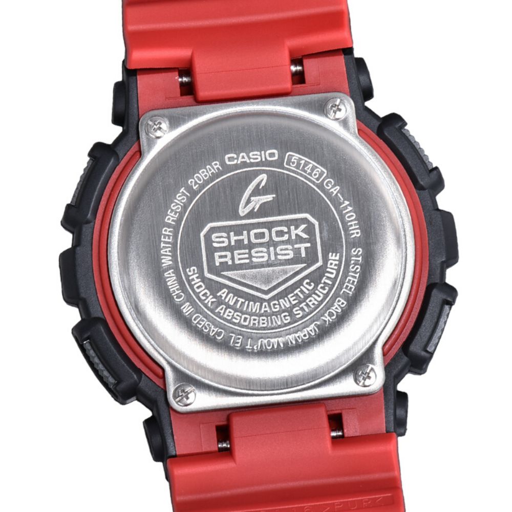 Casio G-SHOCK Red Heritage Series Men's Watch - GA110HR-1A