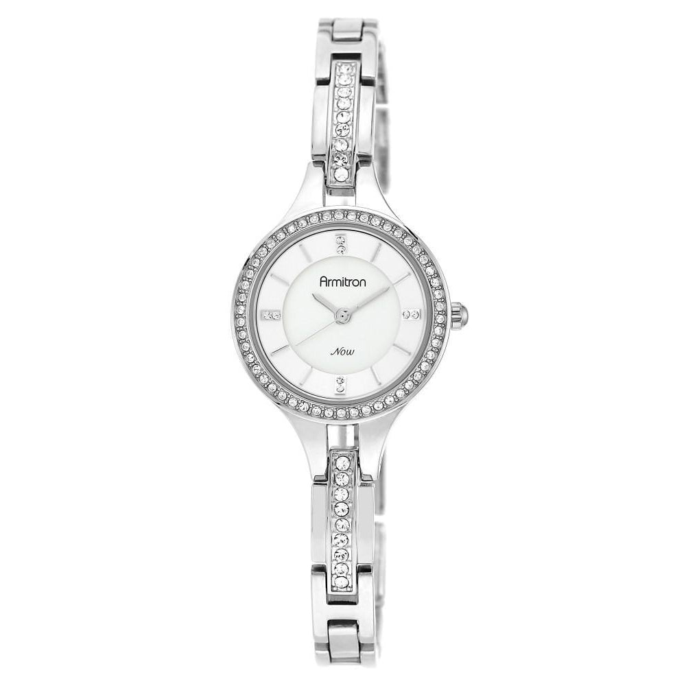 Armitron Brass with Crystals Women's Watch - 755237SVSV