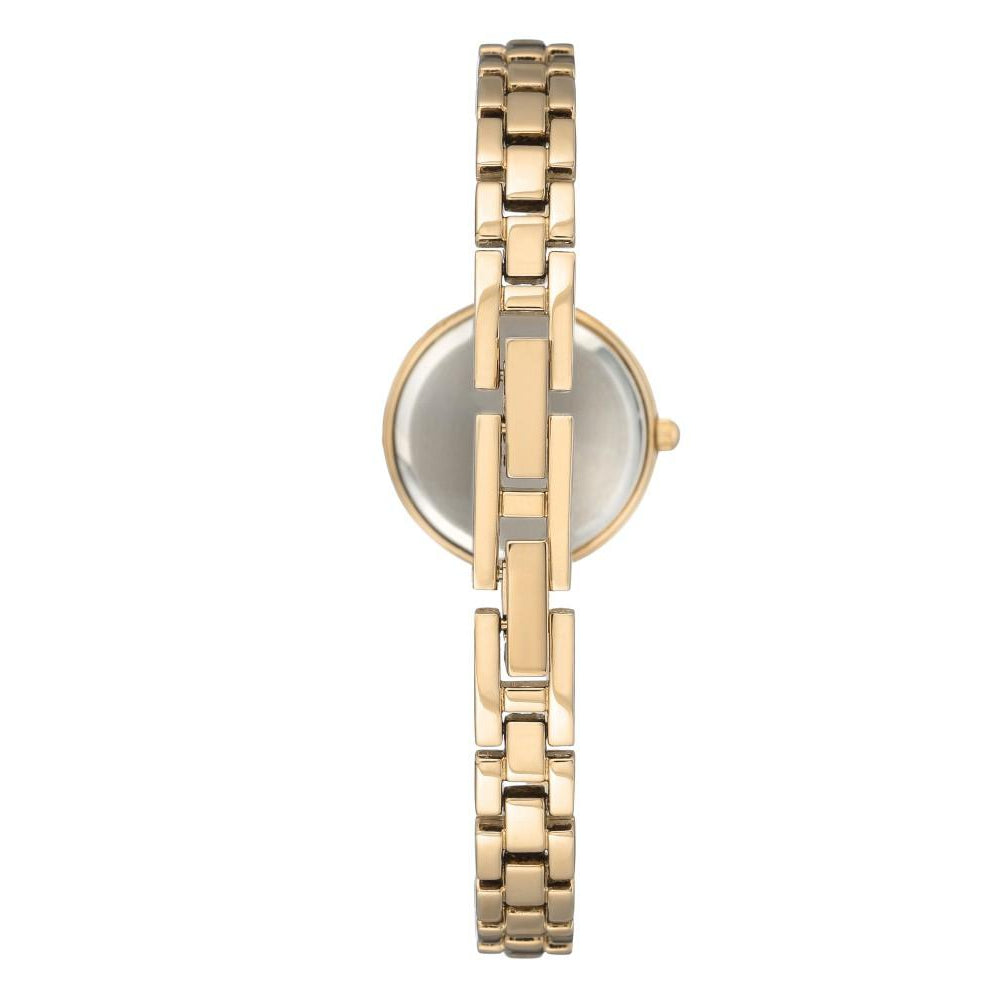 Armitron Gold-Tone Band Mother of Pearl Dial Women's Watch - 755536MPGP