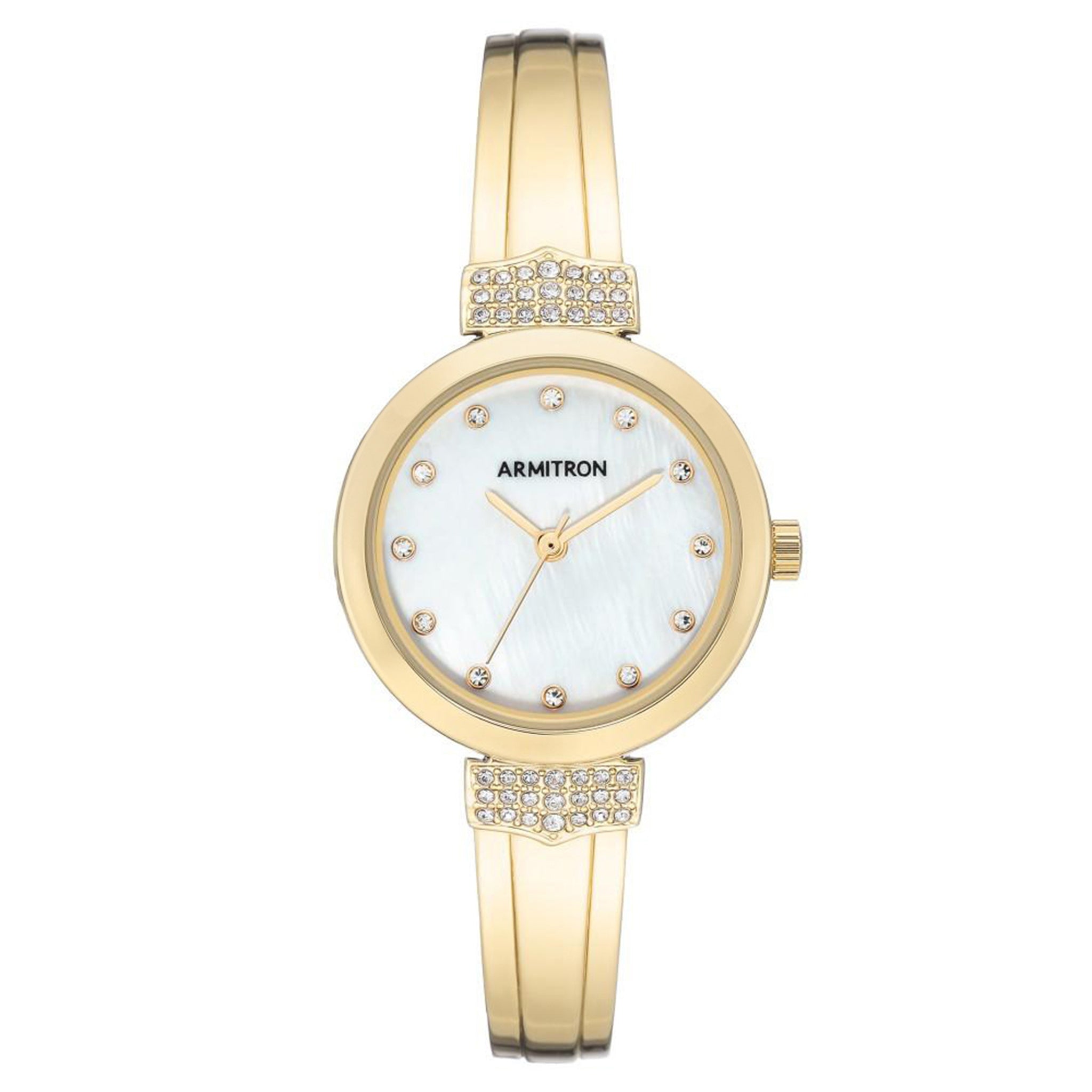 Armitron Gold Steel Bangle Women's Watch - 755637MPGP