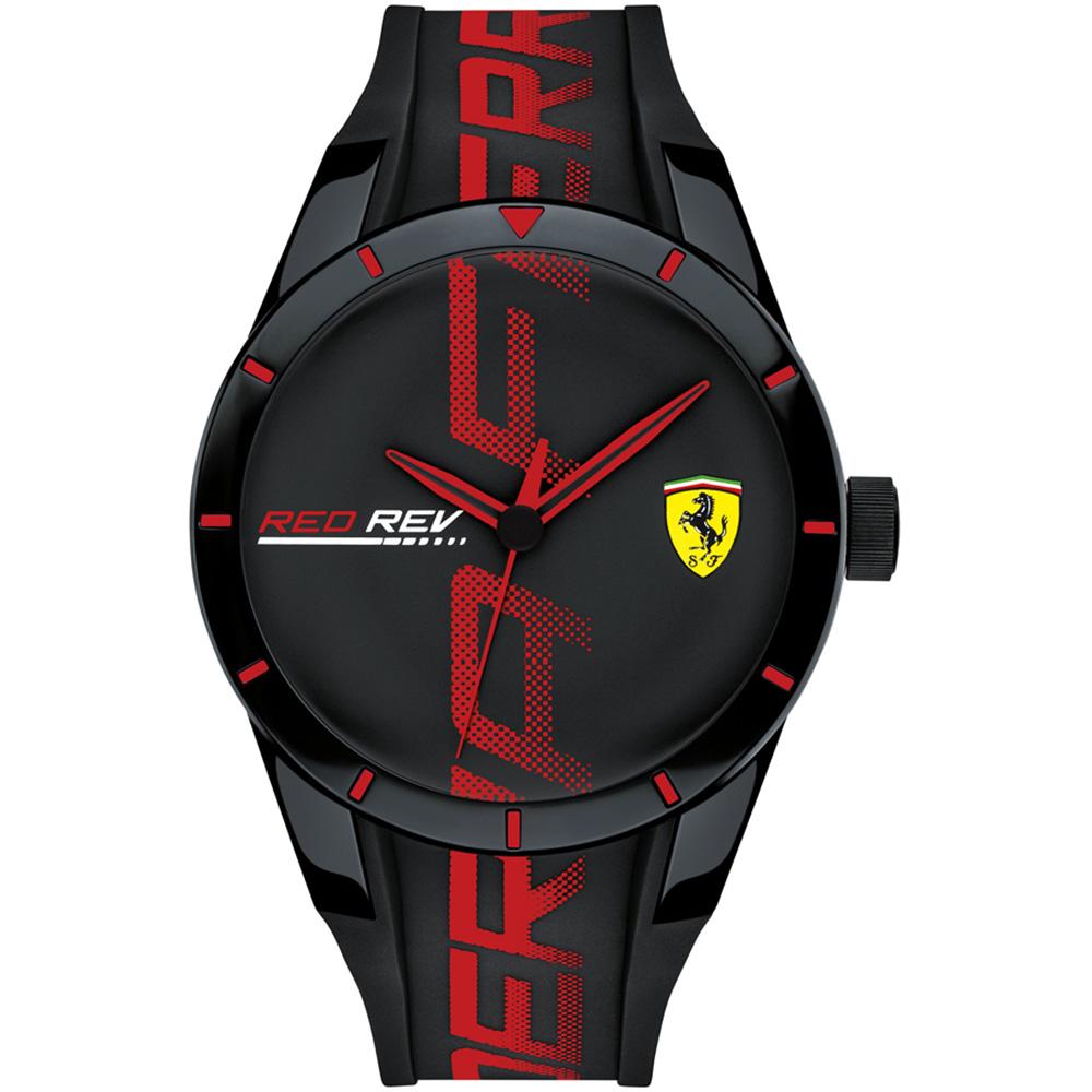 Ferrari Redrev Men s Black Sports Watch 830614 The Watch Factory Australia