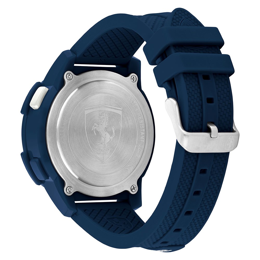Scuderia Ferrari Apex Superfast Blue Silicone Men's Digital Watch - 830858