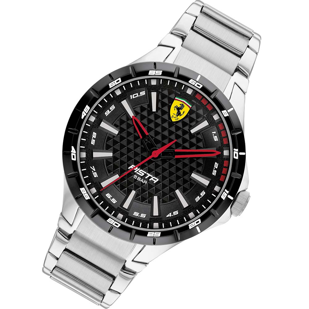 Scuderia Ferrari Pista Stainless Steel Men's Watch - 830864