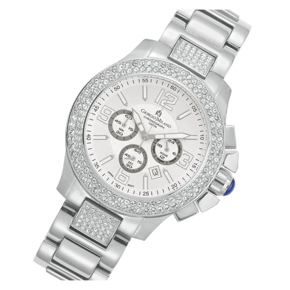 Giorgio Milano Stainless Steel Chronograph Unisex Watch - 839ST02
