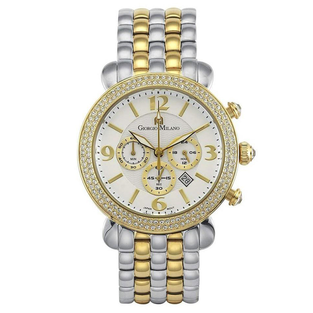 Giorgio Milano Gabriella Two-Tone Chronograph Unisex Watch - 944STG02