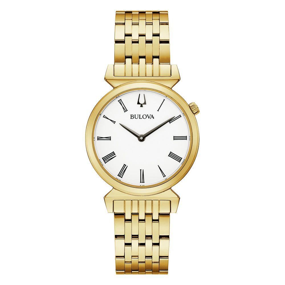 Bulova Classic Gold Steel Ladies Watch - 97L161