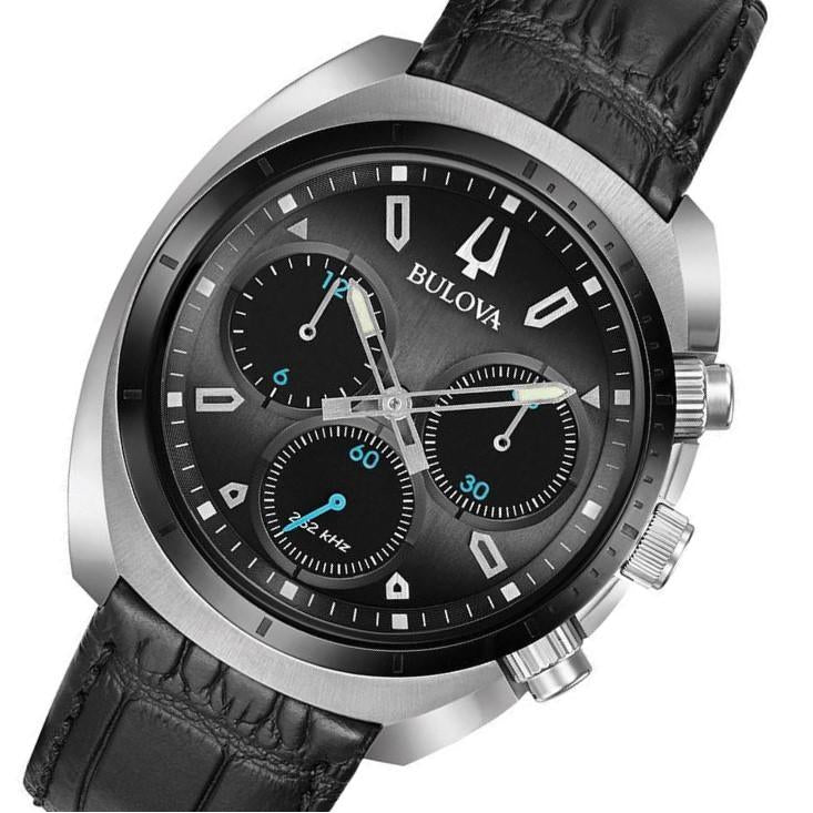 Bulova Curv Gents Chronograph Stainless Steel Men's Watch - 98A155