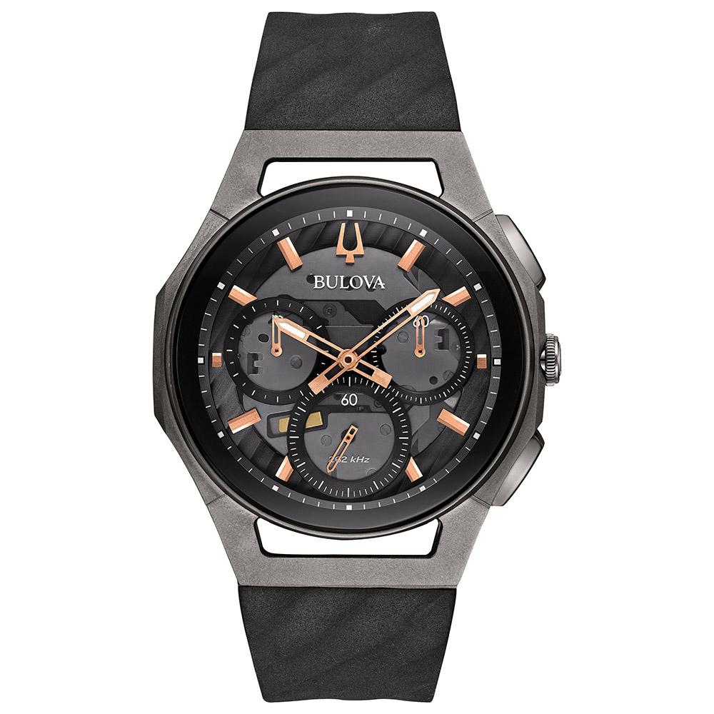Bulova Curv Gents Chronograph Titanium Men's Watch - 98A162