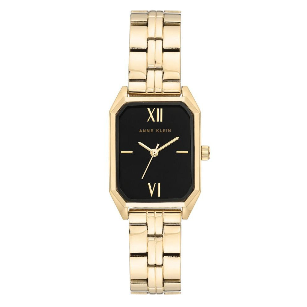 Anne Klein Gold Steel Ladies Watch - AK3774BKGB