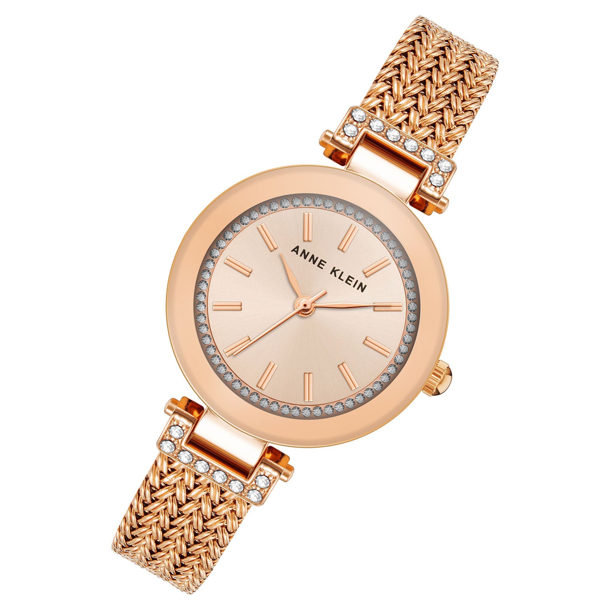 Anne Klein Rose Gold Mesh Women's Watch - AK1906RGRG
