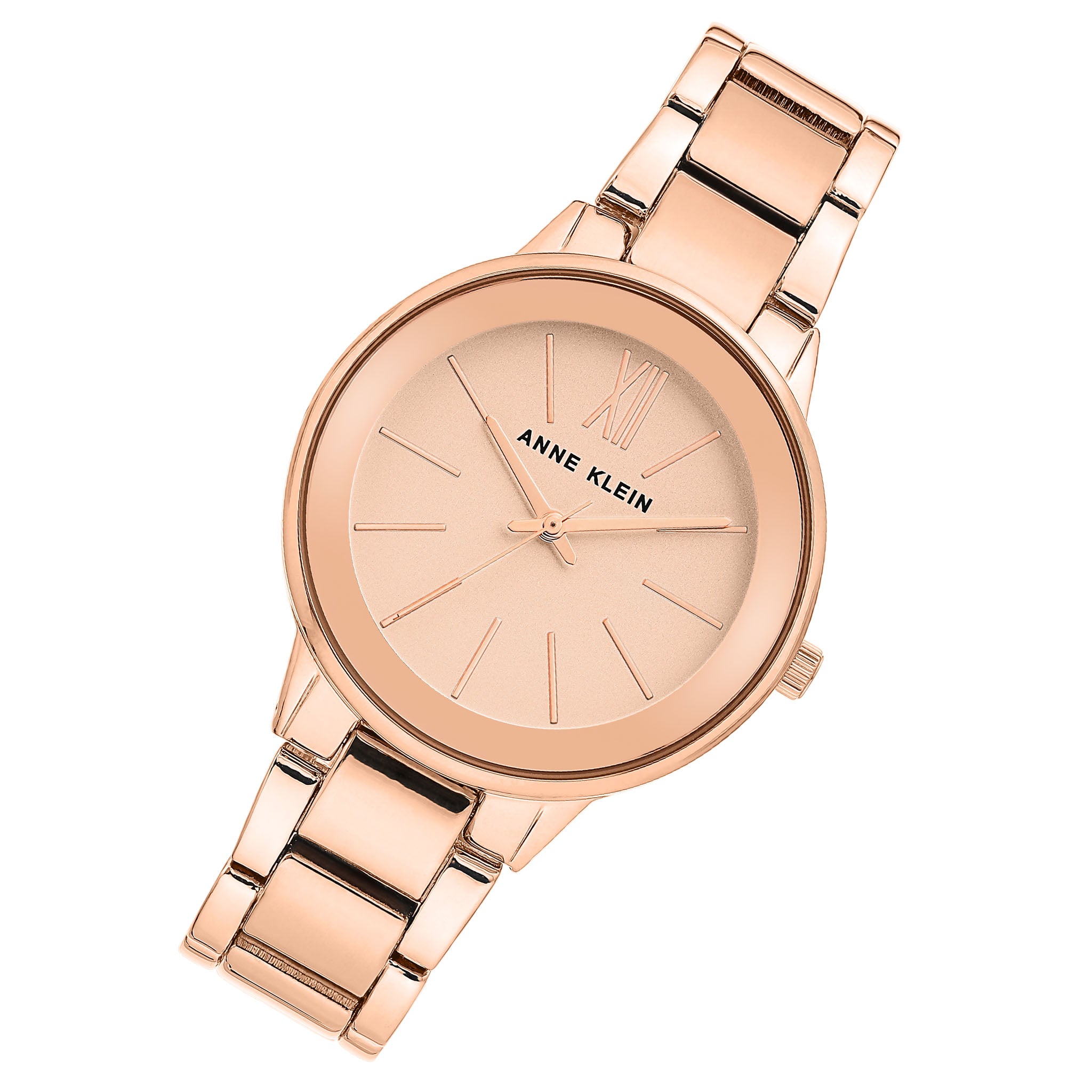 Anne Klein Rose Gold Band Women's Watch - AK3750RGRG