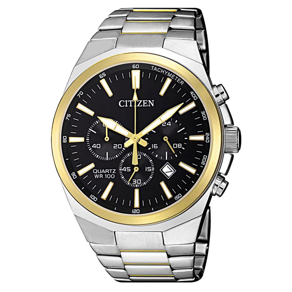 Citizen Gold Steel Men's Watch - AN8174-58E