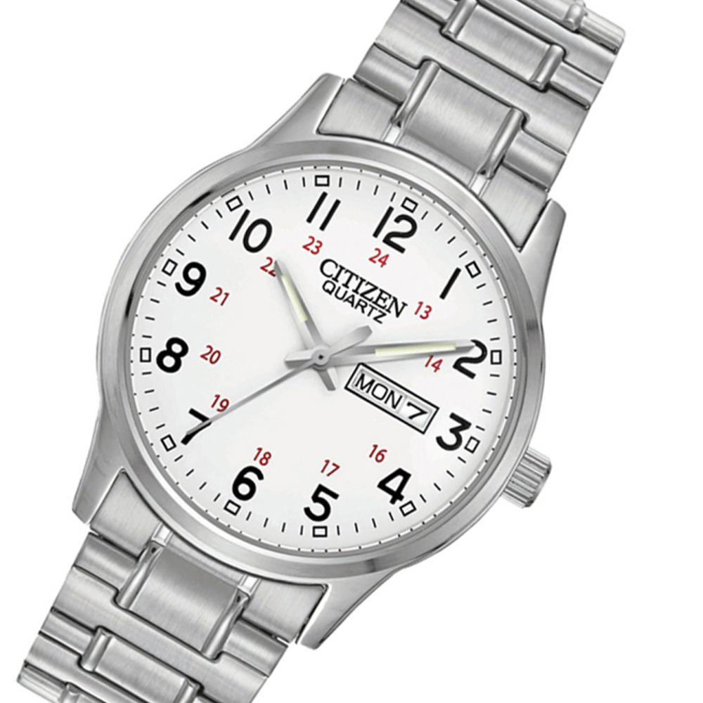 Citizen Silver Steel Bracelet Men's Watch - BF0610-91A