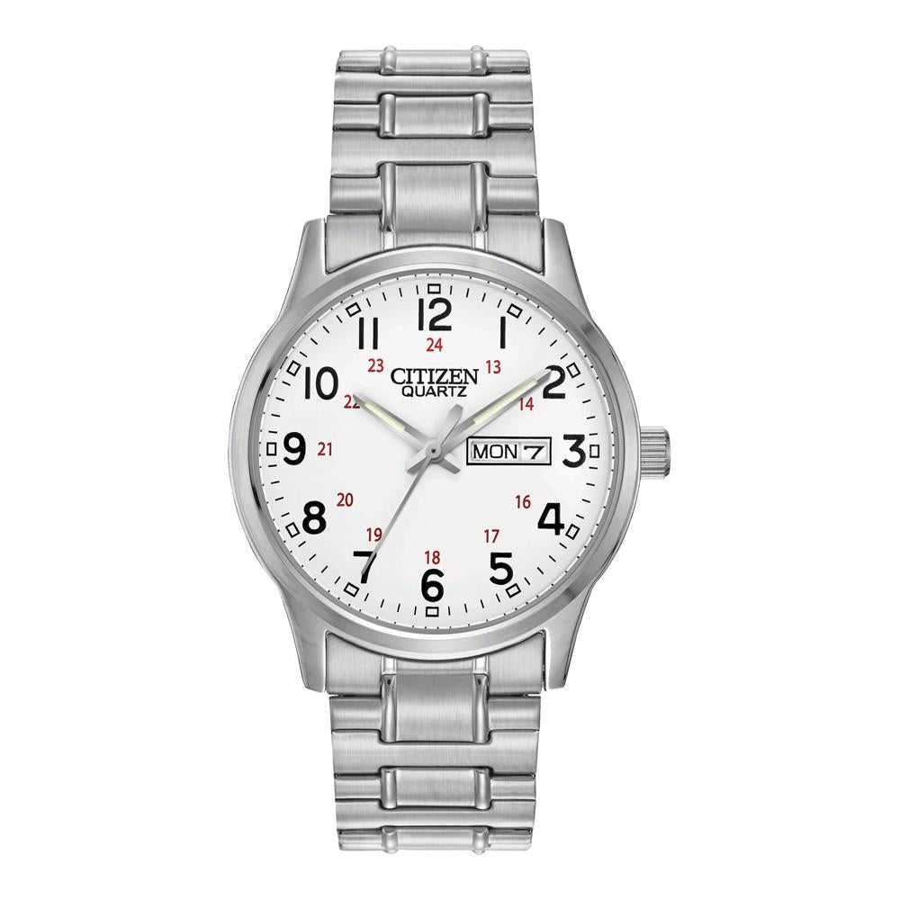 Citizen Silver Steel Bracelet Men's Watch - BF0610-91A