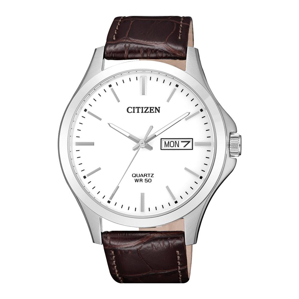 Citizen Brown Leather Men's Watch - BF2001-12A