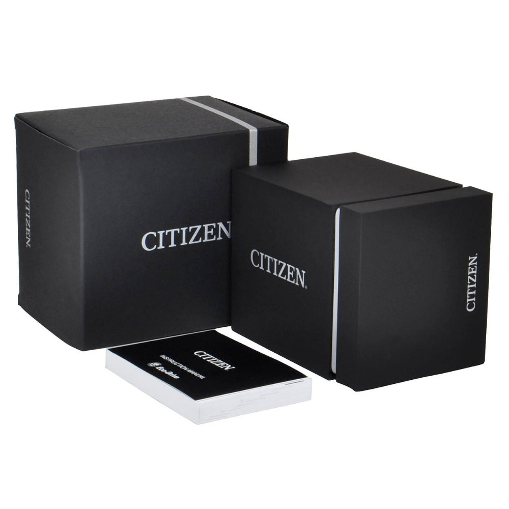 Citizen Leather Men's Eco-Drive Watch - AW1148-09E