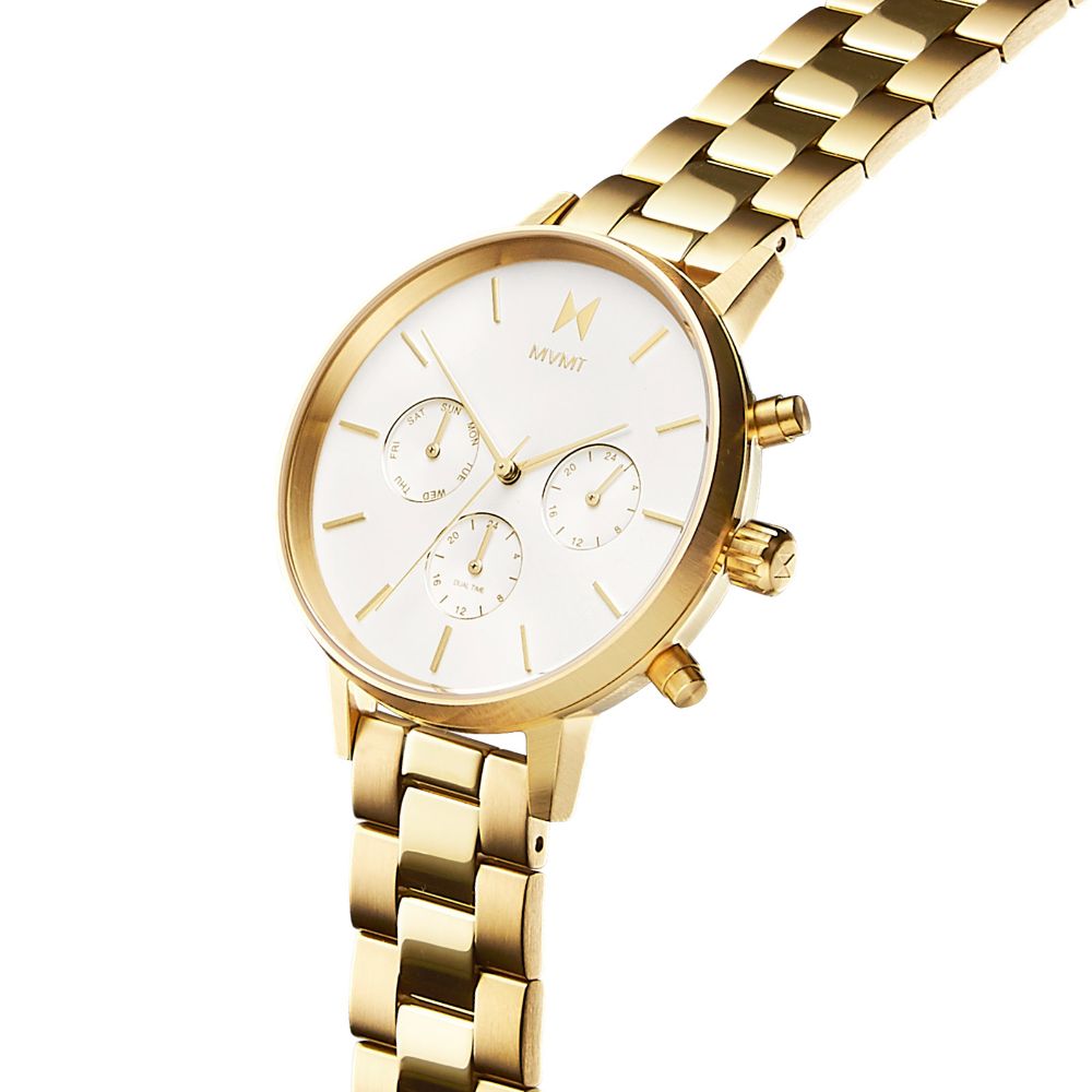 MVMT Nova Gold Steel Ladies Multi-function Watch - DFC01G