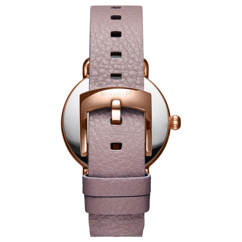 MVMT Bloom Purple Leather Ladies Watch - DFR01RGPU