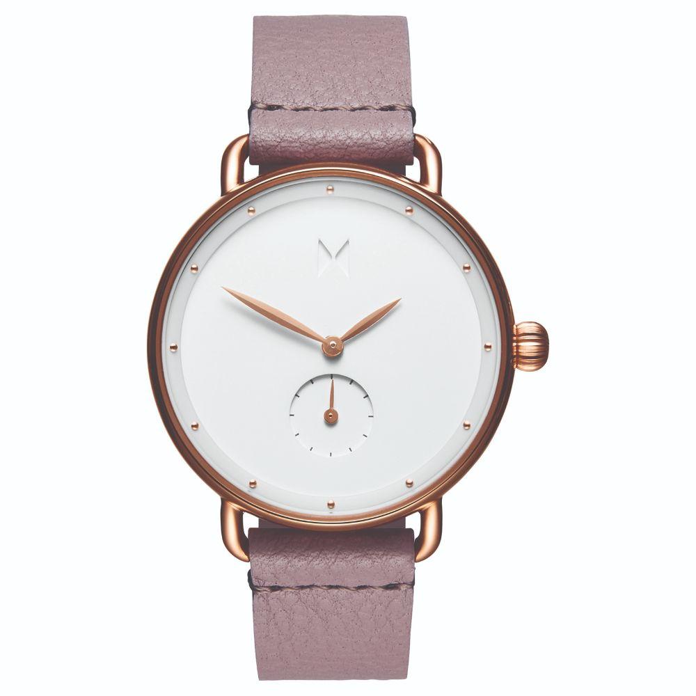 MVMT Bloom Purple Leather Ladies Watch - DFR01RGPU