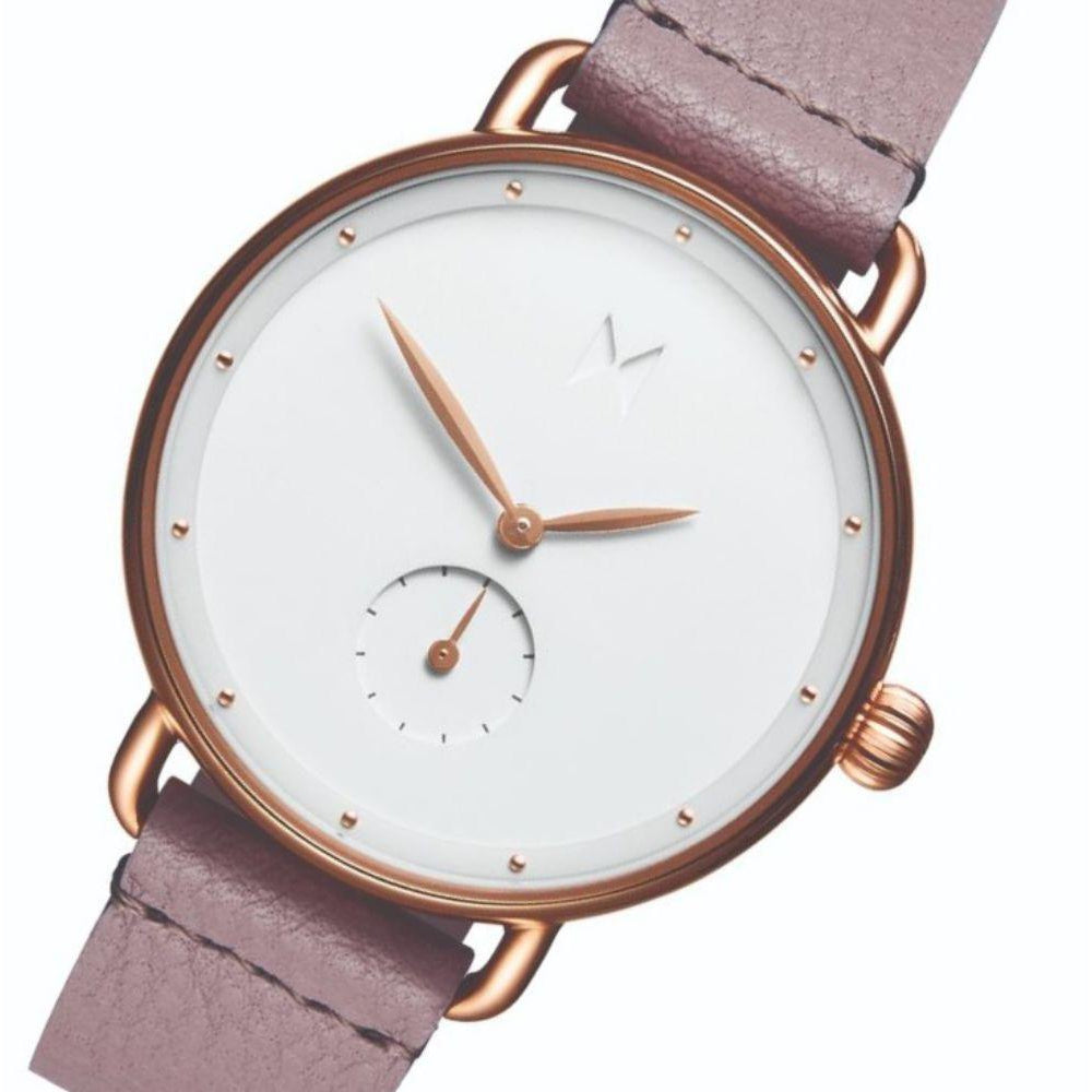 MVMT Bloom Purple Leather Ladies Watch - DFR01RGPU